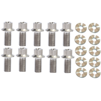 SMALL BLOCK CHEVY TITANIUM BOLT FRONT COVER KIT