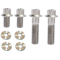 SMALL BLOCK CHEVY TITANIUM BOLT FUEL PUMP KIT