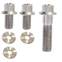 SMALL BLOCK CHEVY TITANIUM BOLT THERMOSTAT HOUSING KIT