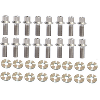 SMALL BLOCK CHEVY TITANIUM HEADER BOLT KIT