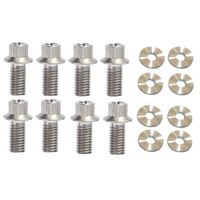 SMALL BLOCK CHEVY TITANIUM VALVE COVER KIT