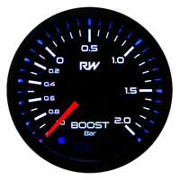 Raceworks 52mm Electronic Boost/Vac Gauge BAR Kit