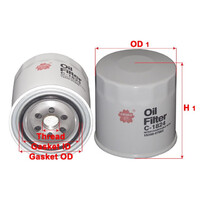 Sakura C-1824 Oil Filter -  C-1824