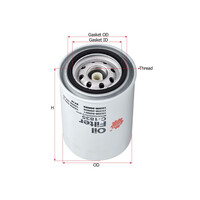 Sakura C-1835 Oil Filter -  C-1835