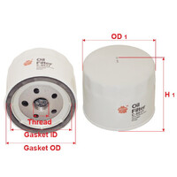 Sakura C-6517 Oil Filter -  C-6517