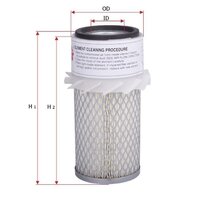 Sakura FAS-54123 Air Filter -  FAS-54123