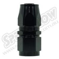 SPEEDFLOW 100 Series Straight Hose Ends ~ Cutter Style 10 Black