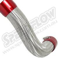 SPEEDFLOW 111 Series Stainless Braided Cover - 111-021......17-21mm OD Hose Black 0.5 Metre