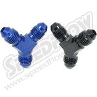 SPEEDFLOW Y Piece - All Male - 147-306...-6 Male Y Custom Anodised + 10%