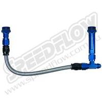 SPEEDFLOW -6 Holley Carburettor Kits Suit 7/8\-20 Inlet Threads - 120 Series Start-Lite Hose Custom Anodised +10%