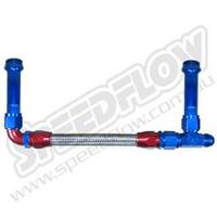 SPEEDFLOW -8 4150 HP Holley \u0026 QFT Carburettor Kits Suit -8 ORB Inlet Threads - 120 Series Start-Lite Hose Custom Anodised +10%