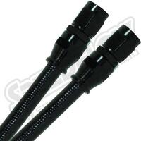 SPEEDFLOW 200 Series Teflon Braided Hose with Black PVC Cover 4 Per Metre