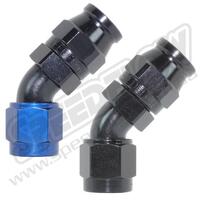 SPEEDFLOW 200 Series 45 Degree Hose Ends 12 Blue/Black
