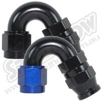 SPEEDFLOW 200 Series 150 Degree Hose Ends 10 Black