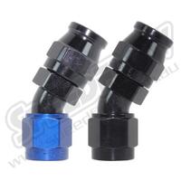 SPEEDFLOW 200 Series 30 Degree Hose Ends 12 Blue/Black