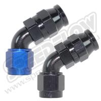 SPEEDFLOW 200 Series 60 Degree Hose Ends 8 Blue/Black