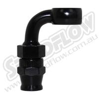 SPEEDFLOW 200 Series 3/8-M10 Banjo Hose End 90 Degree – Aluminium