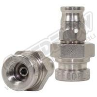 SPEEDFLOW 200 Series Female Inverted Seat Hose Ends - '-03 Hose to 3/8\-24 Female Inverted