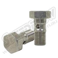SPEEDFLOW 3/8\-24 Banjo Bolts for 10mm Banjo - Aluminium