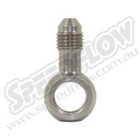 SPEEDFLOW 3/8-M10 Banjo to AN Male - M10 banjo to -04 Male Steel