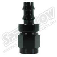 SPEEDFLOW 400 Series Straight Hose Ends 6 Black