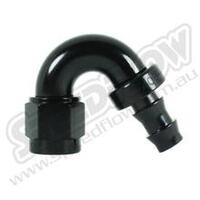 SPEEDFLOW 400 Series 150 Degree Hose Ends 6 Black