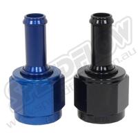 SPEEDFLOW 411 Series Straight Hose Ends - '-8 Fem to 3/8\ Tail Custom Anodised + 10%