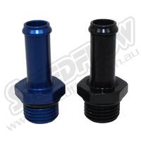 SPEEDFLOW O-Ring Port Male to Hose Tail - '-4 (7/16\-20) Male to 5/16” Black