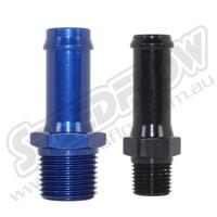 SPEEDFLOW NPT Male to Hose Tail - 1/4\NPT to 5/16\ Blue