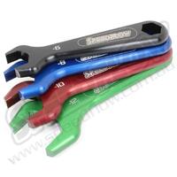 SPEEDFLOW Aluminium Spanner Set -6 to -12 - Custom Anodised