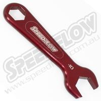 SPEEDFLOW Aluminium Spanners ~ Individually - '-10 (Red)