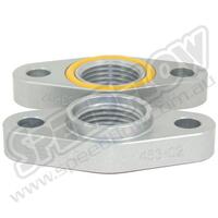 SPEEDFLOW Turbo Flange Adapter 50.8mm Hole Centres - Natural(Clear Anodising)