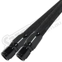 SPEEDFLOW Power Steering Hose - Black - 0.50\ (12.70mm)