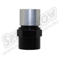 SPEEDFLOW 550 Series Straight Hose End 12 Black