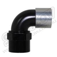 SPEEDFLOW 550 Series 90 Degree Hose End 10 Black/Natural