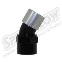 SPEEDFLOW 550 Series 30 Degree Hose End 16 Black