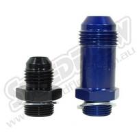 SPEEDFLOW Holley Demon Carb Fittings - '-06 Male to 7/8\ Holley Blue