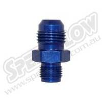 SPEEDFLOW AN Male to Inverted Adapters - '-06 Male to 7/16\-24 Blue