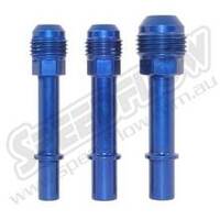 SPEEDFLOW AN Male to EFI Male Tube - '-06 Male to 5/16\ Tube Blue
