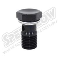 SPEEDFLOW Metric Banjo Bolts for 14.5mm Banjo - M12 x 1.25 Black