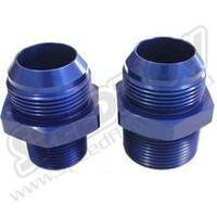 SPEEDFLOW AN Flare to NPT Adapters - '-08 to 1/8\ NPT Blue