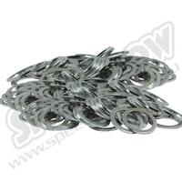 SPEEDFLOW Aluminium Crush Washers - 12mm – 1/2” ID 100 Pack