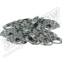 SPEEDFLOW Aluminium Crush Washers - 12mm – 1/2” ID 10 Pack
