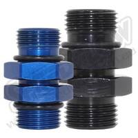 SPEEDFLOW Port Coupler - '-06 Port to -08 Port Blue
