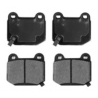 StopTech 104.09610 PosiQuiet Semi-Metallic Brake Pads Rear (EVO/STI/GTR Brembo)