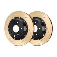 StopTech 81.B38.9941 2 x AeroRotor™ Slotted 2-Piece Front Brake Rotors (15-18 M3/15-17 M4)