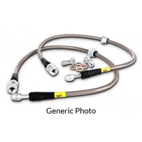 StopTech 950.44034 Stainless Steel Braided Brake Lines - Front (BRZ/86 GTS)