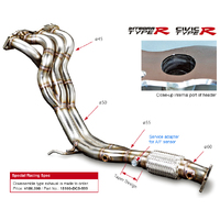 TODA RACING K20A EP3/DC5 EXHAUST MANIFOLD HEADER