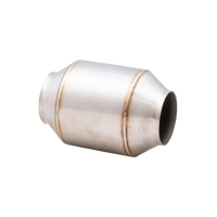 Xforce Hi-Flow Racing Catalytic Converter Round Metallic CAT09-250-200
