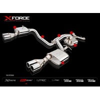 XForce Twin 2.5in Cat-Back Exhaust - Quad Tip (Falcon FPV BA GT/GT-P Sedan)